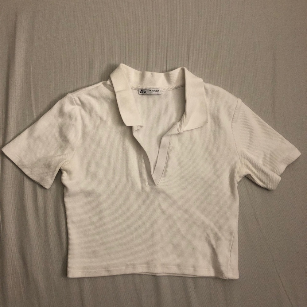 zara crop top